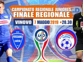 JUNIORES REGIONALE: MARTEDI’ LA FINALE