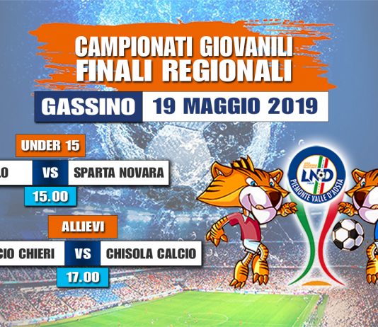 Giovanili: Domenica le finali a Gassino
