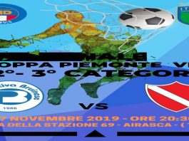 COPPA PIEMONTE VDA : Giovedi la Finale