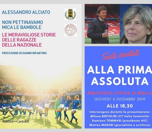 COMUNICATO STAMPA Presentazione del nuovo libro di Alessandro Alciato
