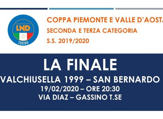 VALCHIUSELLA 1999 E SAN BERNARDO La finale è vostra