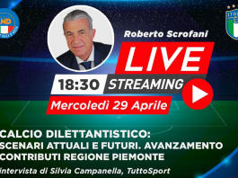 Roberto Scrofani in diretta facebook mercoledì 29 aprile