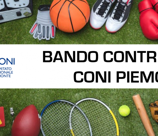 BANDO CONI PIEMONTE – CONTRIBUTI ALLE ASD
