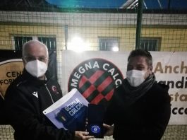Scuola calcio certificata: Omegna calcio riceve targa e medaglia
