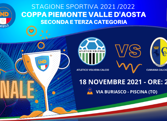 COPPA PIEMONTE VDA : Giovedi la Finale