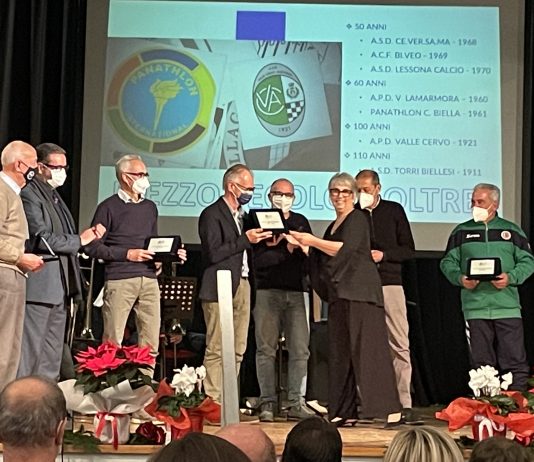 BENEMERENZE CONI Premiate Società del Biellese