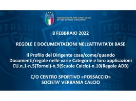 PROGRAMMA DI INFORMAZIONE: incontro sui regolamenti