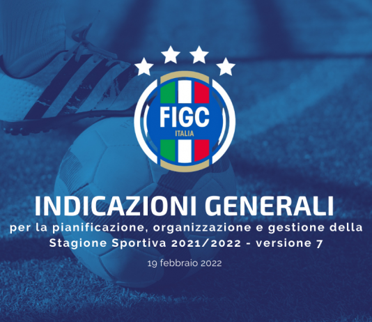 Aggiornamento dei Protocolli per le attività di calcio dilettantistico e giovanile