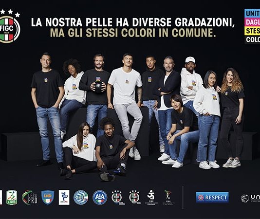 Campagna anti-discriminazione della F.I.G.C. #UNITIDAGLISTESSICOLORI – diffusione messaggio prima dell’inizio delle gare del 9 e del 10 Aprile 2022
