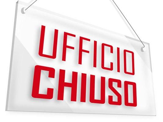 CHIUSURA UFFICI Delegazione Provinciale di Biella