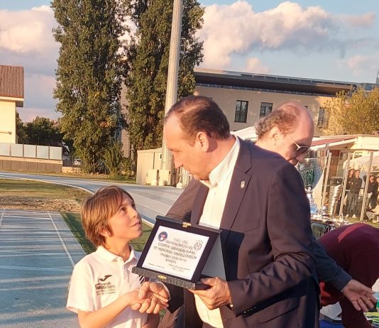 Coppa Grande Slam: ancora un premio Fair Play consegnato dal Presidente del Comitato Regionale