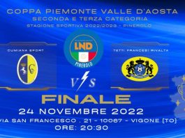 COPPA PIEMONTE VDA 2^-3^Categoria : Giovedi la Finale