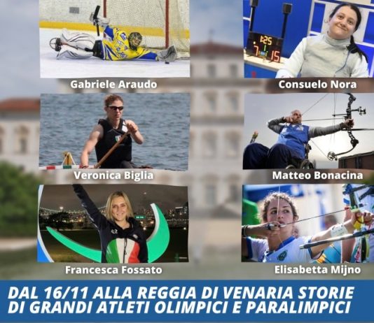 INCONTRI CON I CAMPIONI DELLO SPORT ALLA REGGIA DI VENARIA