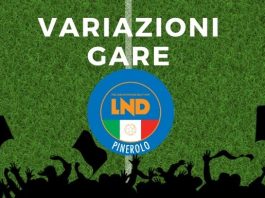 VARIAZIONI GARE Del 23-24 settembre 2023
