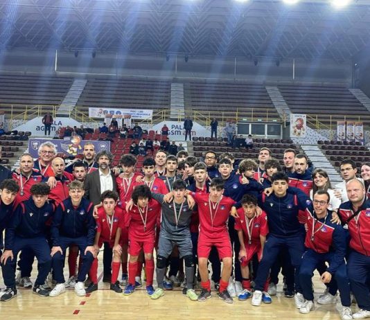 TDR 2023 NON RIESCE L’IMPRESA ALL’ UNDER 15 DI CALCIO A CINQUE: È SECONDO POSTO