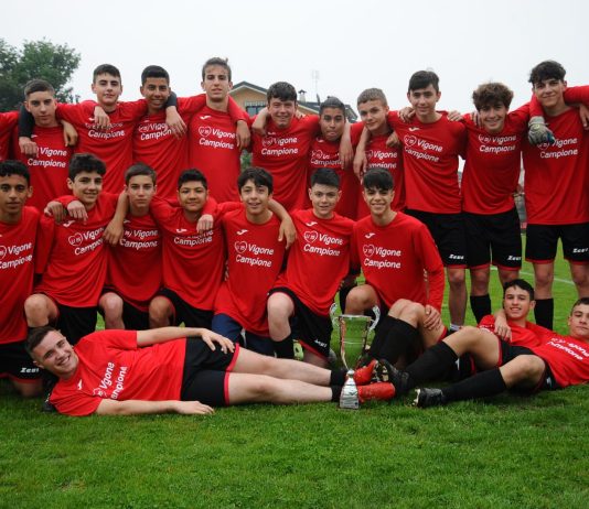 PREMIAZIONE FOOTBALL CLUB VIGONE Under 15