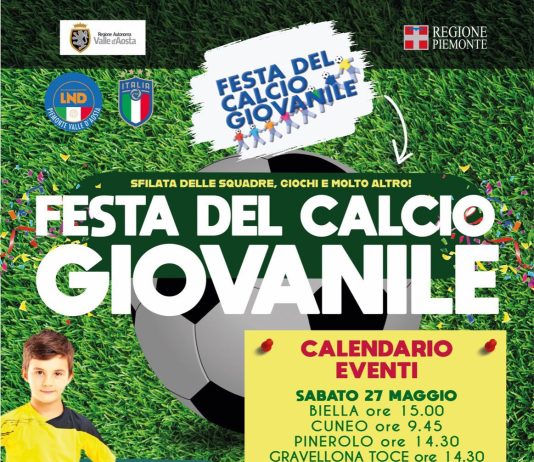 Celebrazione del calcio giovanile in tutte le Province del Piemonte e della Valle D’Aosta