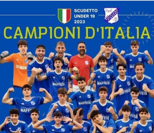 IL VOLPIANO CONQUISTA IL TITOLO ITALIANO CATEGORIA JUNIORES UNDER 19