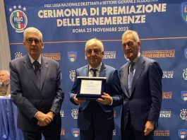 BENEMERENZE Biasotto e D’Elia