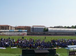 FESTA DEL CALCIO GIOVANILE: grande successo allo stadio di Biella