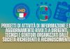 PROGETTI DI ATTIVITÀ DI INFORMAZIONE E DI AGGIORNAMENTO RIVOLTI A DIRIGENTI, TECNICI E GENITORI ORGANIZZATI DALLE SOCIETÀ RICHIEDENTI IL RICONOSCIMENTO