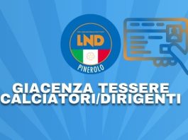GIACENZA CARTELLINI Delegazione Distrettuale di Pinerolo