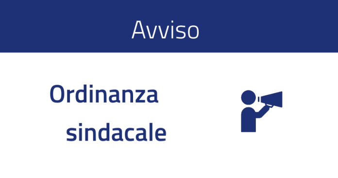 ordinanza sindacale
