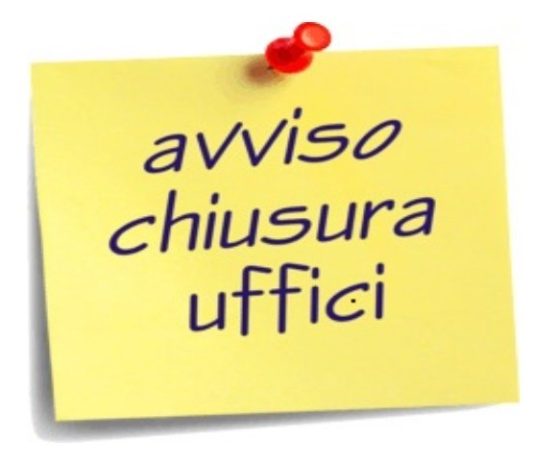 CHIUSURA UFFICI DELEGAZIONE DI NOVARA
