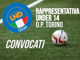 CONVOCAZIONI Rappresentativa provinciale Under 14 Torino (Area Metropolitana) e (Torino Città) – 25/03/2026