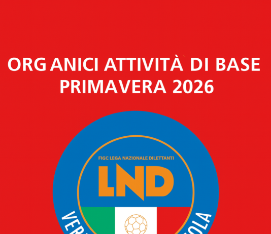 ORGANICI ATTIVITÀ DI BASE PRIMAVERA 2026