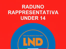 RAPPRESENTATIVA UNDER 14 Raduno del 16 febbraio 2026