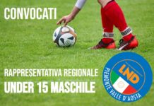 Convocazione Rappresentativa Regionale Under 15