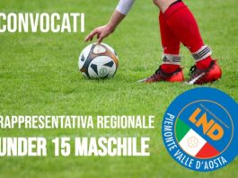 Convocazione Rappresentativa Regionale Under 15