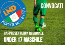 Convocazione Rappresentativa Regionale Under 17