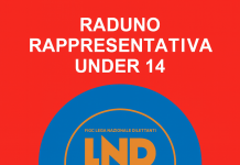 RADUNO RAPPRESENTIVA UNDER 14 Lunedì 9 febbraio 2026