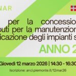 Bando Regionale 2026 per la Riqualificazione degli Impianti Sportivi – Webinar