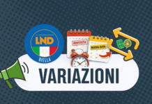 VARIAZIONI, RINVII e RECUPERI GARE Ratificati in data 24/03/2026