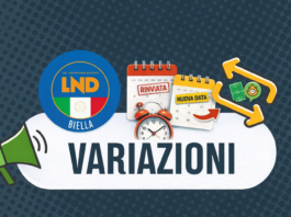 VARIAZIONI GARE Ratificate in data 31/03/2026