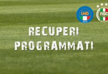 RECUPERI PROGRAMMATI 01 Aprile 2026