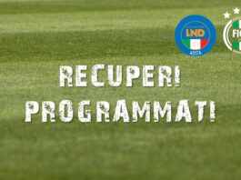 RECUPERI PROGRAMMATI 01 Aprile 2026