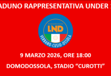 RADUNO RAPPRESENTATIVA UNDER 14 9 marzo 2026