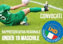Convocazione Rappresentativa Regionale Under 19