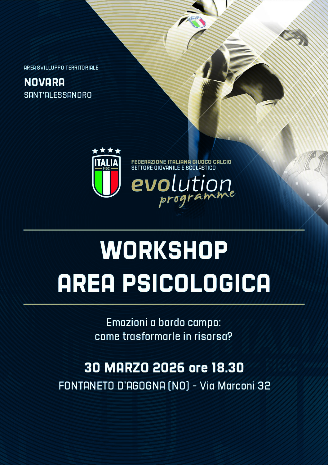 WORKSHOP - Evolution Programme - Sant'Alessandro - Psico 2