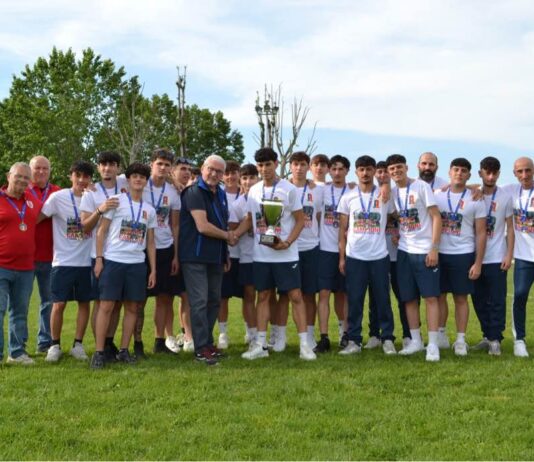 A.S.D. ORBASSANO CALCIO premiata per il successo nel Campionato Under 19 di Pinerolo