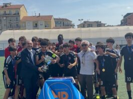 BARRACUDA premiato per il successo nel Campionato Under 15 di Torino