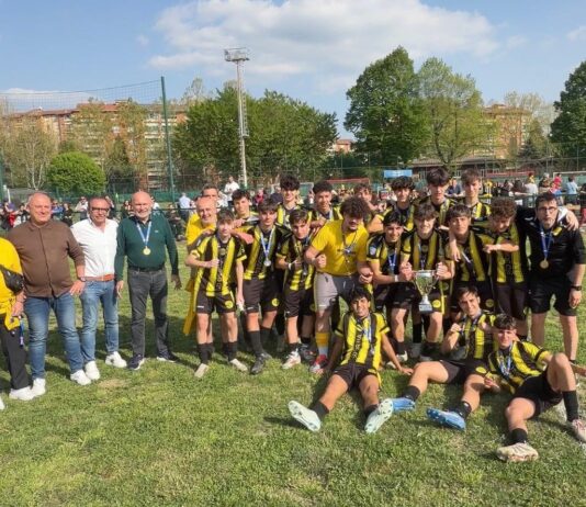DORINA premiata per il successo nel Campionato Under 16 di Torino