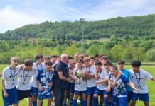 U.S.D. LUSERNA premiata per il successo nel Campionato Under 15 di Pinerolo