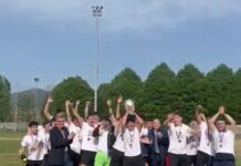PREMIATA LA NUOVA LANZESE per il successo nel Campionato Under 19 di Torino