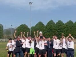 PREMIATA LA NUOVA LANZESE per il successo nel Campionato Under 19 di Torino
