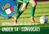 Convocazione Rappresentativa Regionale Under 14
